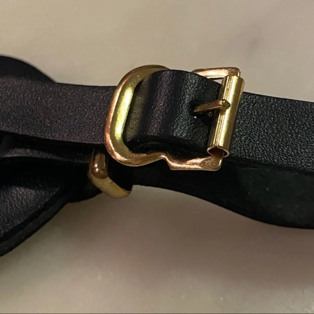 3/$15 Leather USA luggage tag